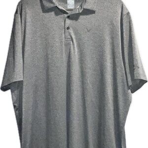 Callaway Men’s Gray Polo Classic Cotton Blend - size 3XL